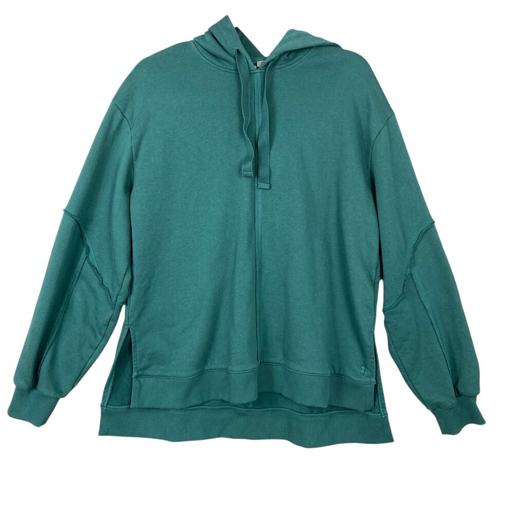 Sweaty Betty Revive Hoody Deep Emerald Green  Size: 8